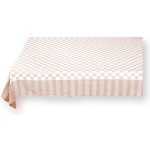 vtwonen Tafelkleed - Geblokt - Vlas-Mirre - 150x250cm
