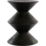 Light & Living - Bijzettafel LARUS - Ø45x60cm - Zwart