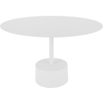 Leitmotiv Bijzettafel Nowa Low - Wit - 55x55x35cm