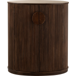 J-Line Kast Reyi Mango Hout Donker - Bruin