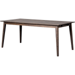 Rowico Home Filippa verlengbare houten eettafel donker eiken - 180 x - Bruin