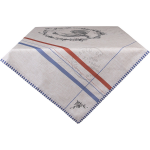 Clayre & Eef Tafelkleed 100x100 cm Katoen Vierkant Haan - Beige
