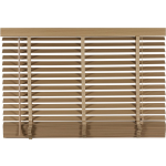 Woonexpress Jaloezie Hout - Hout - 80x130x5cm (BxHxD) - Beige