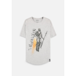Difuzed The Mandalorian - Men's Grey Short Sleeved T-shirt