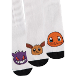 Difuzed Pokémon - White Sport Socks (3Pack)