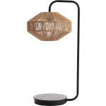 Light & Living - Tafellamp LYRA - 26x26x60cm - Bruin