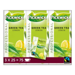 Pickwick - Professional Green Tea Lemon - 3x 25 zakjes