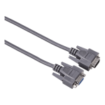 Hama VGA-male naar VGA-female-kabel 1.8 meter - Grijs