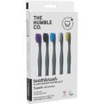 The Humble Co. Plant-based Toothbrush 5-pack Soft Mixed Colors