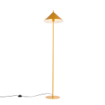 QAZQA Design vloerlamp - Triangolo - Geel