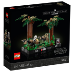 Lego 75353 Star Wars Endor speederachtervolging diorama