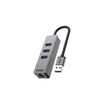 Sitecom Usb-a To Ethernet + 3x Usb Hub