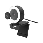 Hama Webcam with C-800 Pro Ring Light | Webcams | Computer&IT - Randapparatuur | 4047443472755 - Zwart