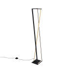 Trio Leuchten Design vloerlamp incl. LED 3-staps dimbaar in kelvin - Milena - Zwart