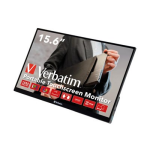 Verbatim Portable Touchscreen Monitor - 15.6”