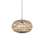 QAZQA Oosterse hanglamp bamboe 44 cm - Amira