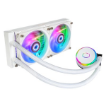 Coolermaster Cooler Master MasterLiquid PL240 Flux White Edition - 240mm