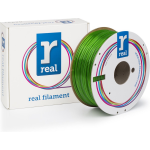3D filamenten REAL Filament PETG transparant groen 2.85mm (1kg)