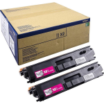Brother TN-900MTWIN tonercartridge Origineel 2 stuk(s) - Magenta