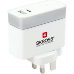 Skross Netlader USB-A/USB-C Verenigd Koninkrijk (UK) Plug