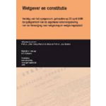 Wolf Legal Publishers Wetgever en constitutie