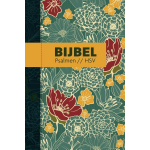 Bijbel (HSV) met psalmen - hardcover bloemen