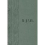 Royal Jongbloed Bijbel (HSV) - groen leer met duimgrepen