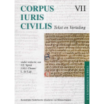Corpus Iuris Civilis VII; Codex Justinianus 1 - 3