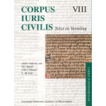 Corpus Iuris Civilis VIII; Codex Justinianus 4 - 8