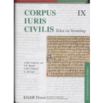 Amsterdam University Press Corpus Iuris Civilis