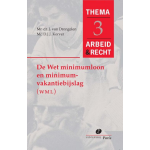 Uitgeverij Paris B.V. De wet minimumloon en minimumvakantiebijslag (WMM)