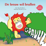 De leeuw wil brullen