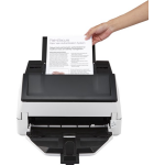 Fujitsu fi-7600 600 x 600 DPI ADF-/handmatige invoer scanner, Wit A3 - Zwart