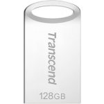 Transcend JetFlash 710 USB flash drive 128 GB USB Type-A 3.2 Gen 1 (3.1 Gen 1) Zilver - Plata