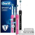Oral B Smart 4 4900 en - Elektrische Tandenborstel 2 stuks - Zwart