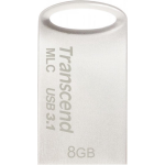 Transcend JetFlash 720 8GB USB 3.0 (3.1 Gen 1) Type-A Zilver USB flash drive