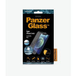 PanzerGlass Anti-bacteriëlee Case Friendly met Anti-Glare voor Apple iPhone 12 mini - Zwart