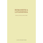 Humanistica Lovaniensia, Volume LXVI - 2017