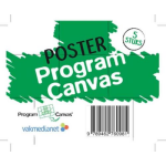 Poster program canvas