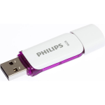 Philips FM64FD70B USB flash drive 64 GB USB Type-A 2.0 Paars, - Wit