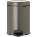 Brabantia newIcon 5L Platinum - Grijs