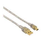 Hama Mini-USB-kabel 3 sterren 1,8m