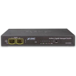 Assmann Planet GSD-1002M netwerk-switch Managed L2+ Gigabit Ethernet (10/100/1000) 1U - Zwart