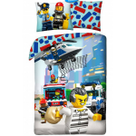 Lego Dekbedovertrek City - Eenpersoons - 140 X 200 Cm - Katoen