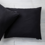 Presence 2-PACK: Kussenslopen Luxe Katoen - Off Black 60 x 70 cm - Zwart