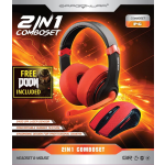 Dragonwar 2in1 Combo Set (Gaming Headset + Mouse) Rode Editie + Doom