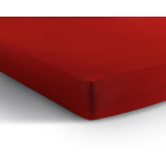 Home Care Jersey Hoeslaken - 80/90/100 x 200 cm - Rood
