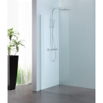 Royal Plaza Parri walk-in 70x200cm zilver profiel en helder glas met clean coating 23791