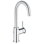 Grohe Start Classic 1-gats wastafelkraan L-size met afvoerplug met hoge draaibare uitloop chroom 23783000