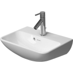 Duravit ME by Starck fontein met 1 kraangat met overloop 45x32cm 0719450000 - Blanco